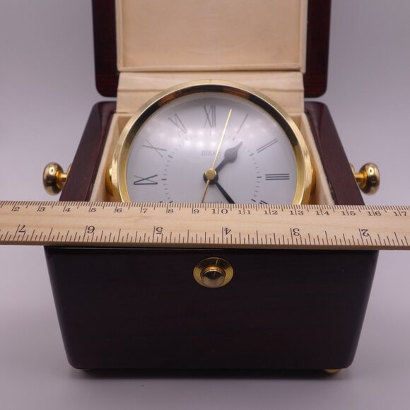 Vintage Birks Quartz Clock in a Box - Clock is working! - Picture 10 of 11
